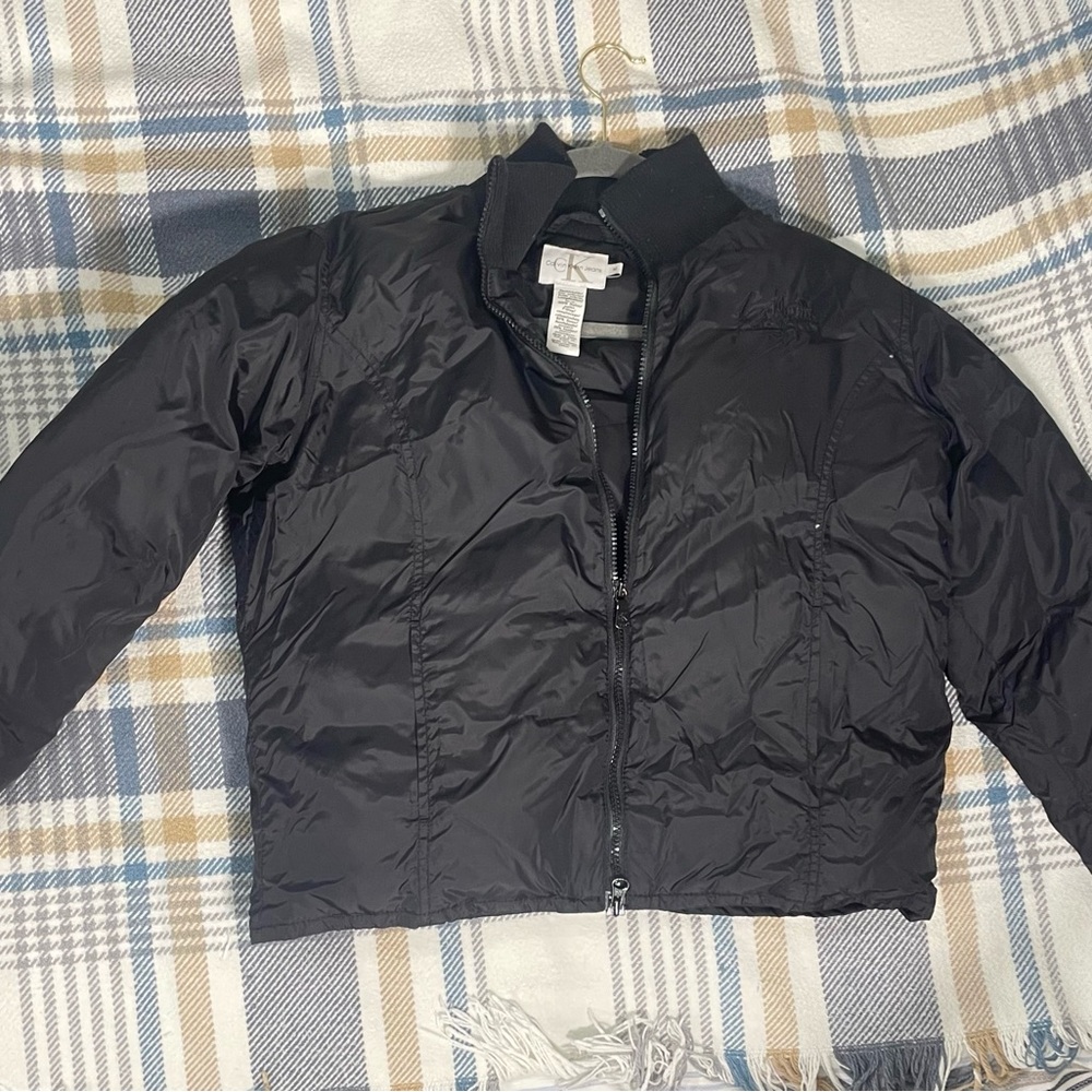 Calvin Klein Jeans Black Bomber Jacket